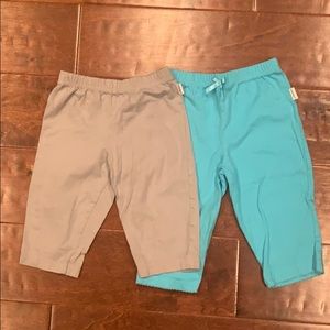 Onsies brand pants. 6-9 months
